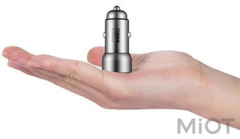 Автомобильное зарядное устройство Xiaomi RoidMi Car Charger Silver